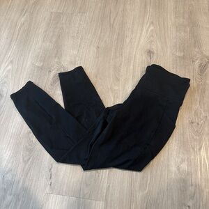 Black High-Waisted Leggings
